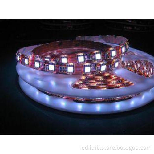 Yellow 72W 360lm DC48V CRI80 SMD5050 60LEDs Aluminum LED Fl